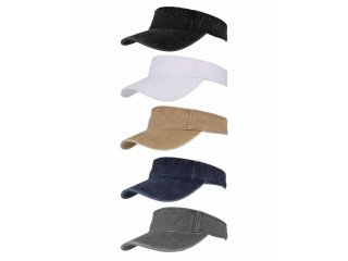 5Pcs Sport Sun Visor Hat Adjustable Cap Athletic Visor Hat for Men Women