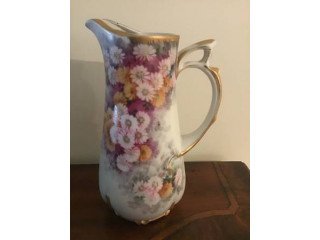 Vintage hand painted pitcher