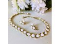50s-magnolia-leaf-chain-cluster-16-necklace-earring-set-small-0
