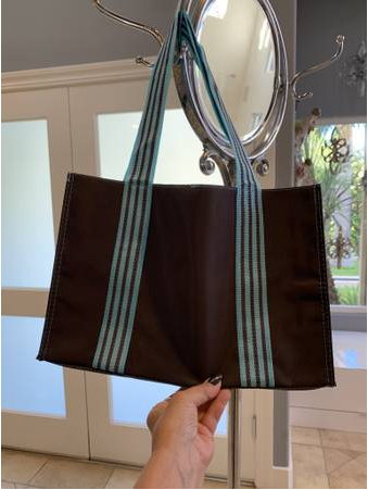 stylish-grocery-bag-brown-and-blue-stripes-big-1