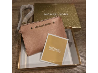 Brand New, Boxed Michael Kors Karla Wristlet in Balle