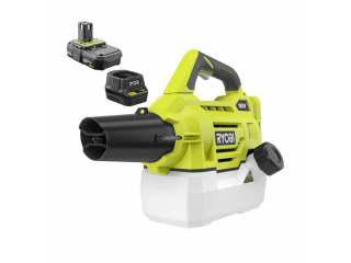 RYOBI Cordless Chemical Fogger/Mister 18V Lithium-Ion Battery/Charger Included