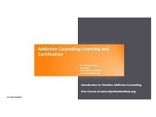 Christian Addictions Specialist Counselor Training