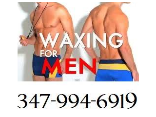 Male body hair grooming, waxing, massage