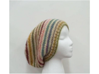 Slouch hat- oversized hat - Beret hat - Knit hat