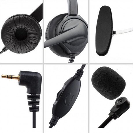 stretchable-telephone-headset-customer-service-wired-head-mounted-headphone-g2n6-big-2